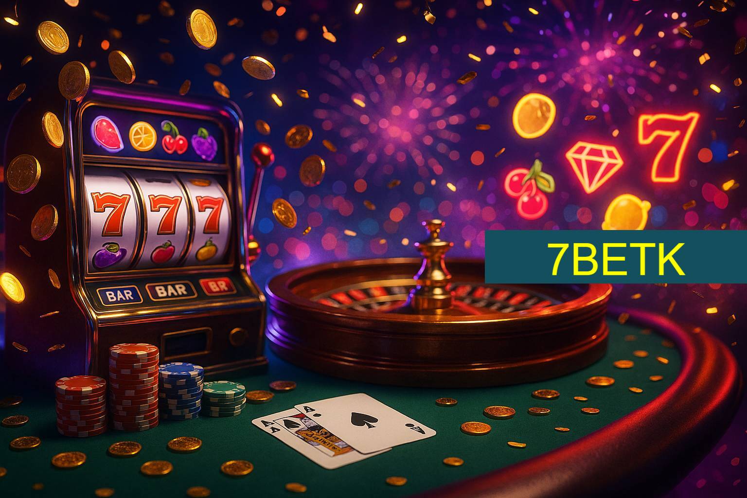 Jogos emocionantes no 7BETK